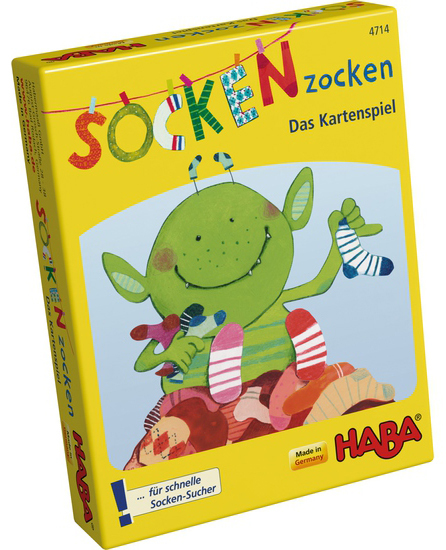 怪獸襪卡牌(HABA德國桌遊-SOCKEN zocken)