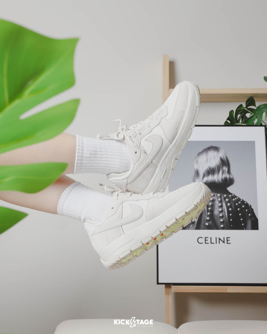 [特價售出無退換] 女鞋 Nike AIR FORCE 1 WILD Phantom 灰白 白灰 雲朵 幻影灰 休閒鞋【FB2348-002】AF1 25SALE