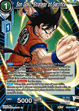 BT23-039 Son Goku, Strategy of Sacrifice