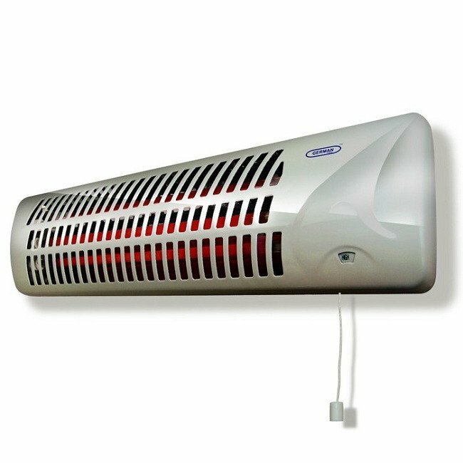 德國寶 German Pool   YW-18BS‧浴室掛牆電暖爐‧IP24 防水設計‧香港行貨,原廠1年保養‧