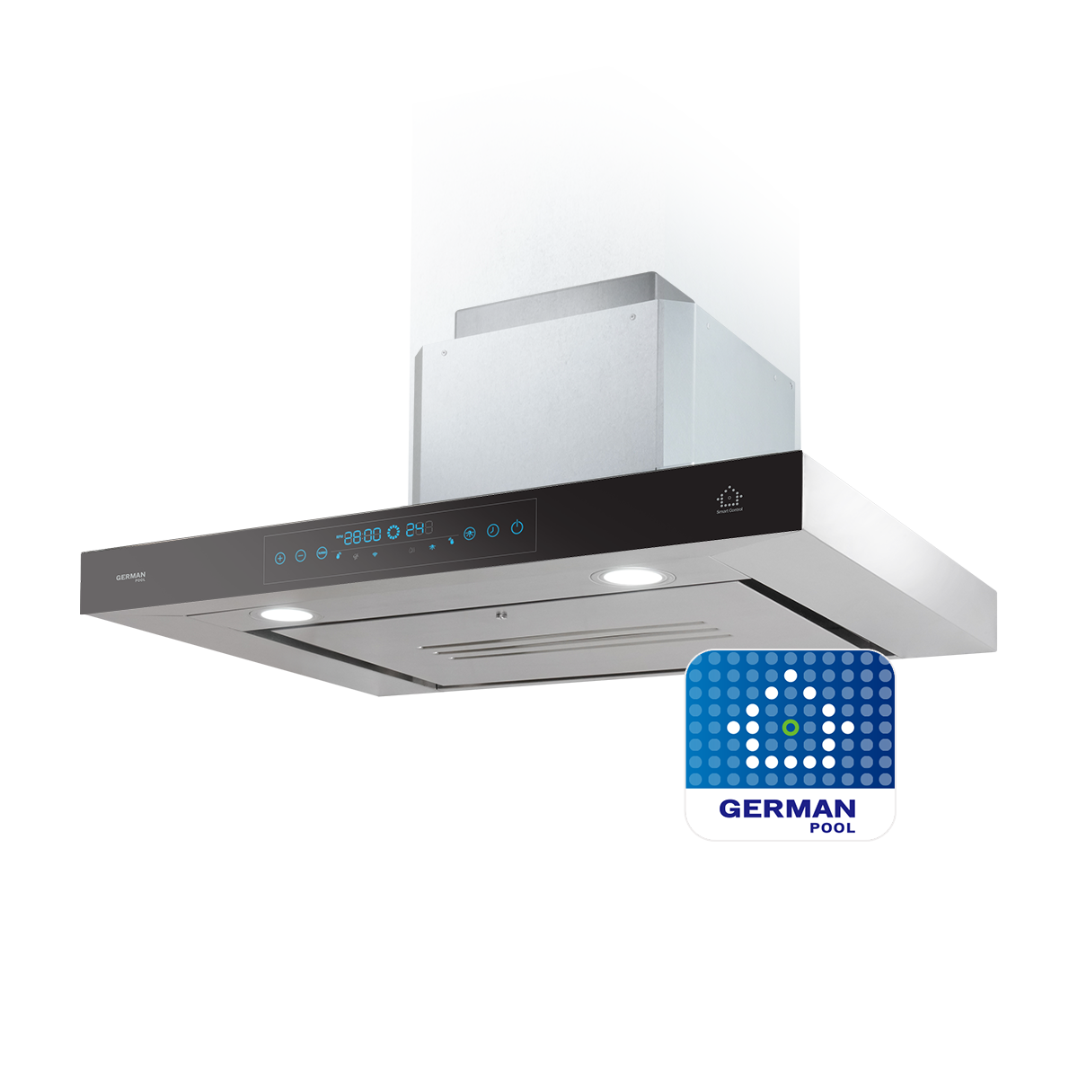 德國寶 German Pool   DCR-SC‧WiFi智能 變頻 DC 摩打‧煙導式抽油煙機‧香港行貨,原廠1年全機,2年摩打保養‧