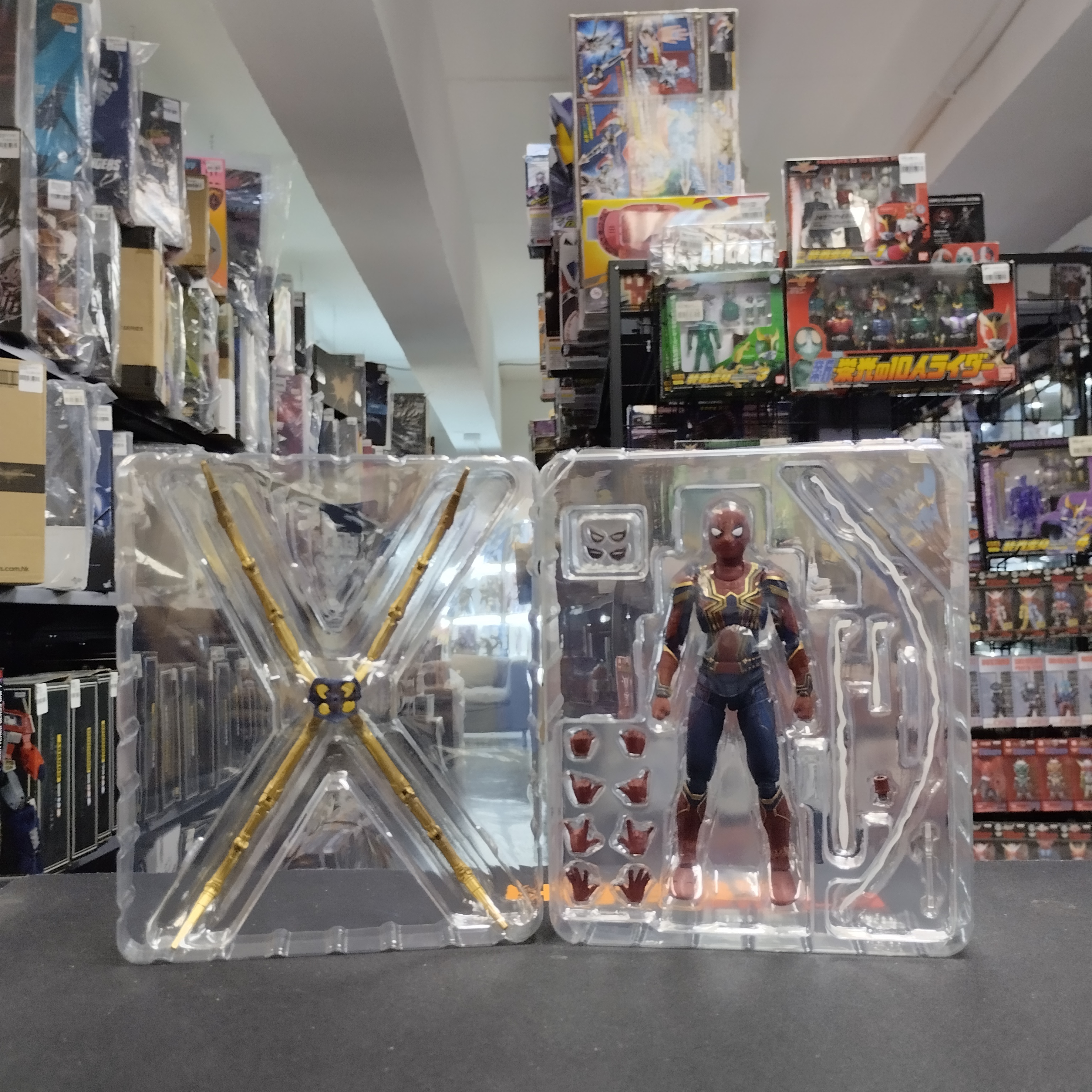 寄賣-其它-Shf Marvel Iron Spider Infinity War