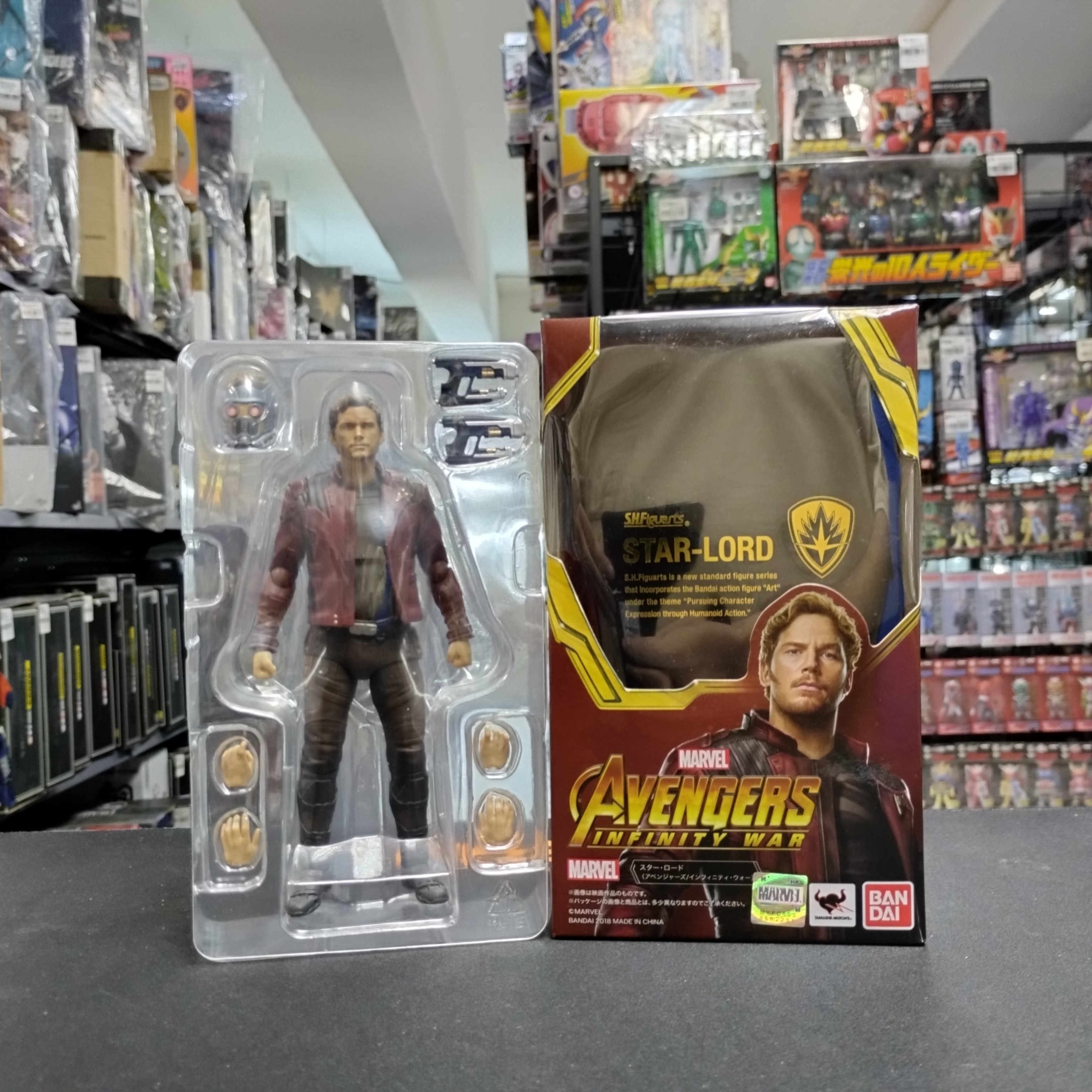 寄賣-其它-SHF Star Lord Avengers Infinity War 