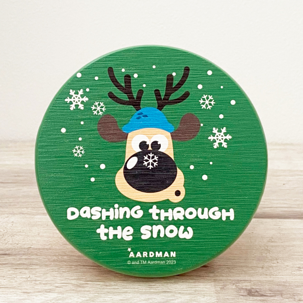 《笑笑羊》聖誕杯墊