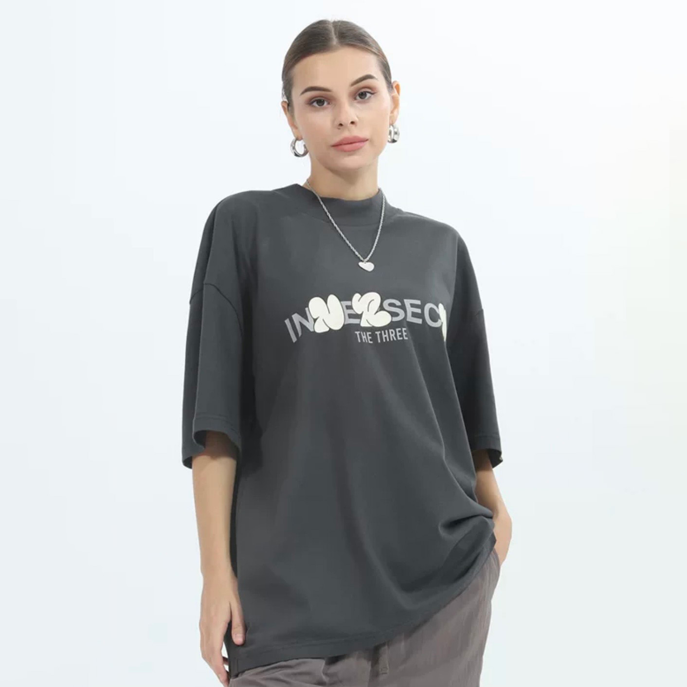 ★海外限定!Clot INNERSECT×Jerry Lorenzo 3points Tシャツ 陳冠希Clot INNERSECT X JERRY LORENZO 三生萬物FOG 胸口小logo