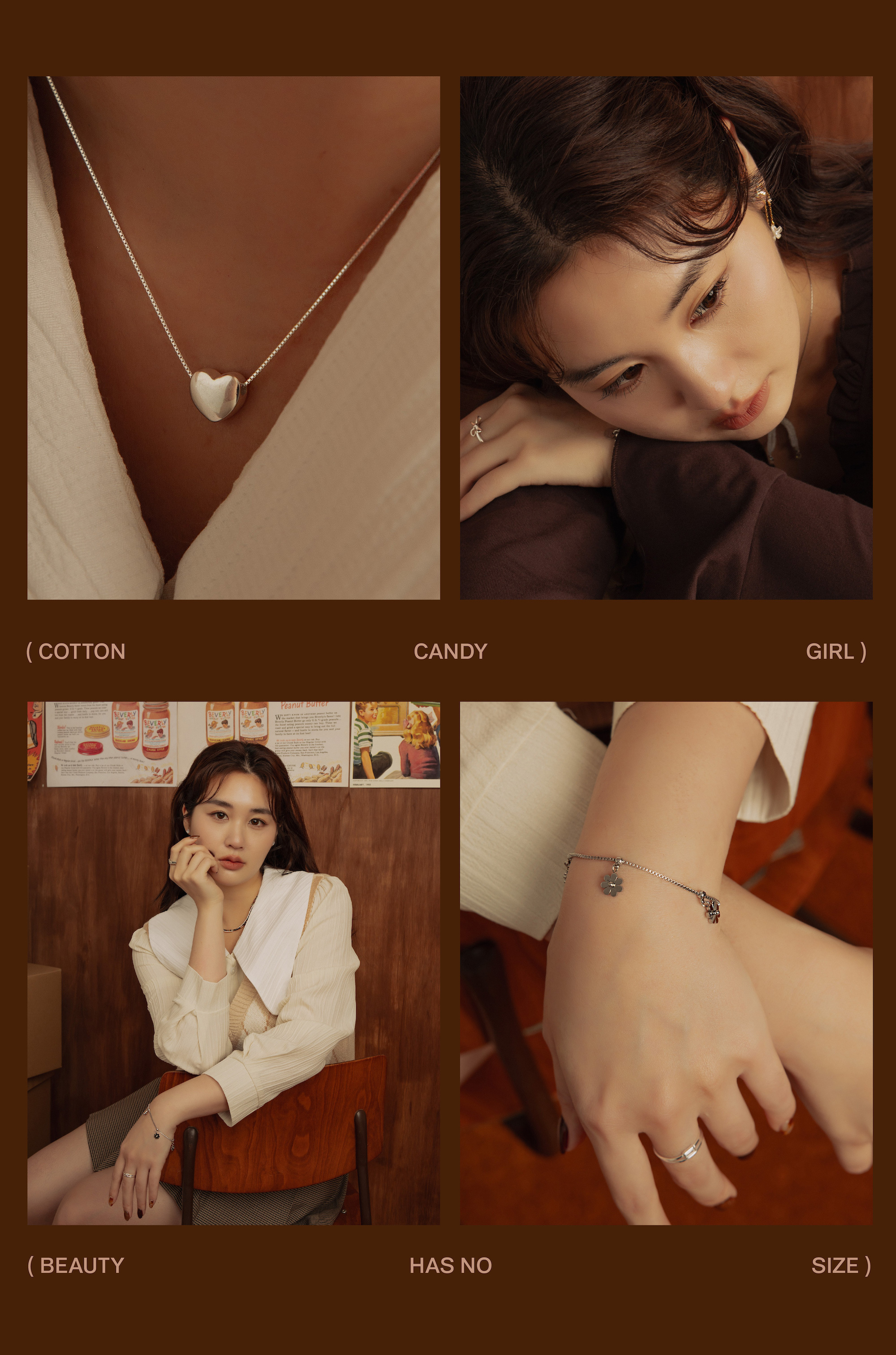 PolyLulu x BONNY&REA 聯名大尺碼系列- 打扮是為了更顯現你的美。