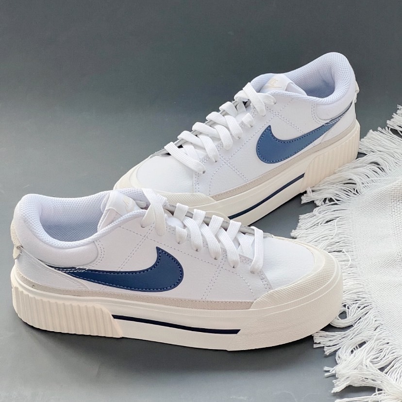 Nike Court legacy 海鹽海軍藍（DM7590-104）