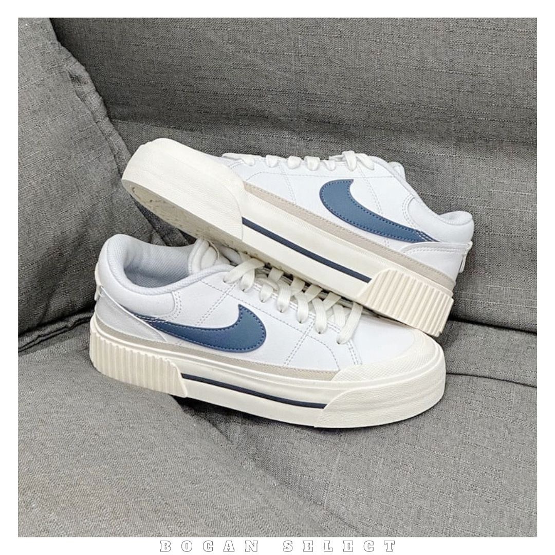 Nike Court legacy 海鹽海軍藍（DM7590-104）