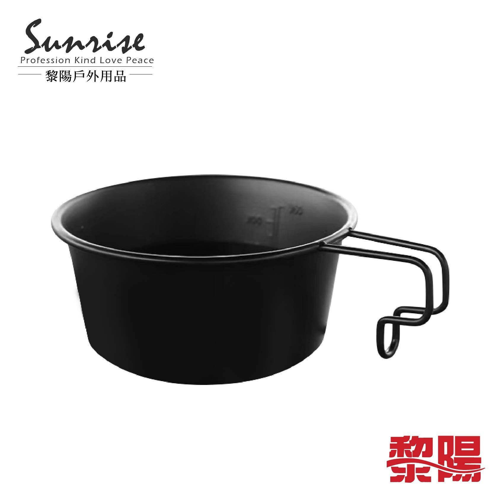 【黎陽】懸掛式不鏽鋼雪拉碗440ml 不鏽鋼碗/易清洗/耐高溫/耐腐蝕/不沾鍋/登山/露營 59CBZW360B