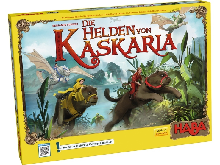 卡斯卡利亞的勇士(HABA德國桌遊-Die Helden von Kaskaria)