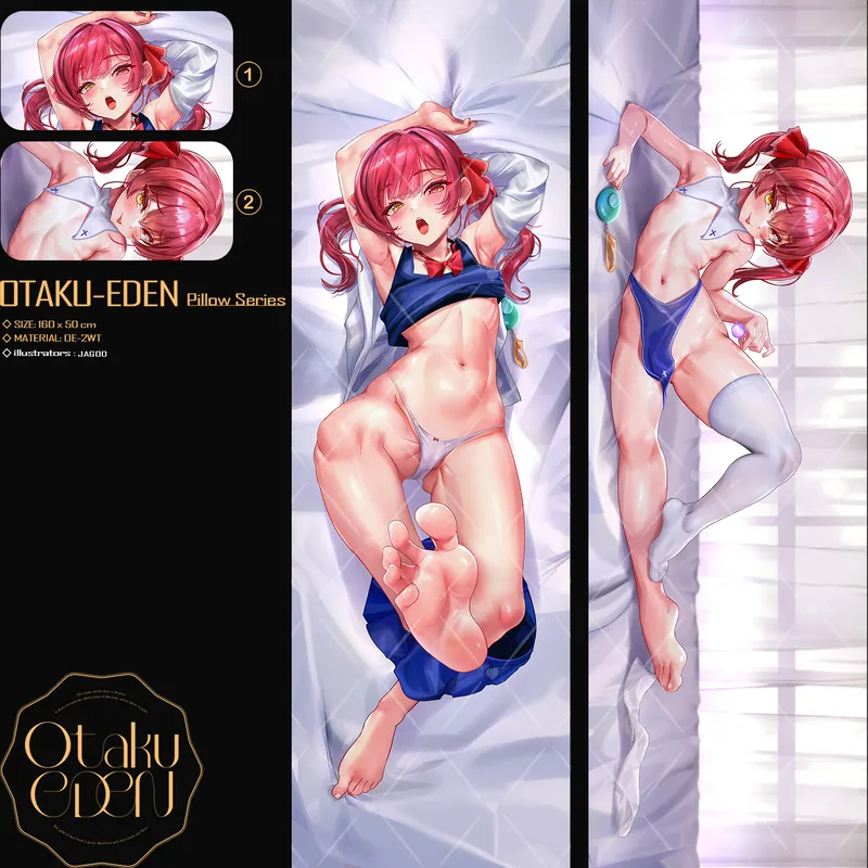 「同人代購」FF42 HOLO - 宝鐘マリン Houshou Marin <ロリ VER> 等身抱枕---[JAGOO]