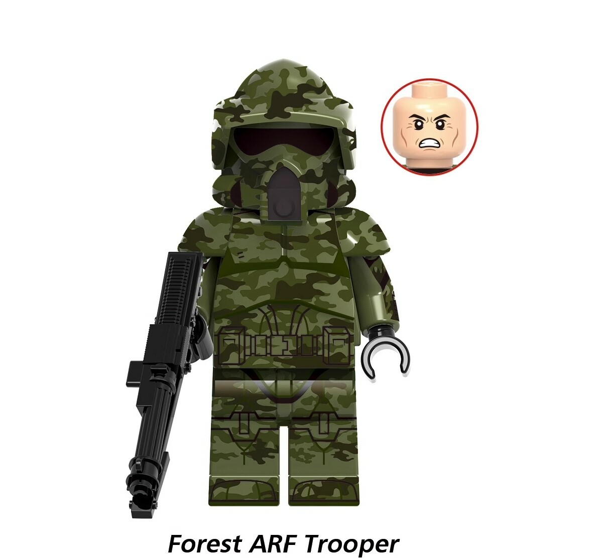 Forest ARF Trooper Star Wars Custom Minifigures Minifigs Fit Lego GH0209