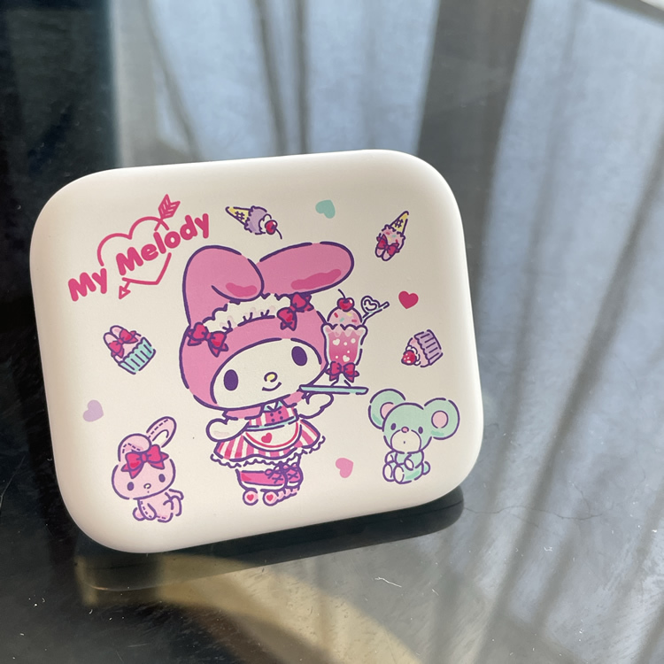 23116-MM Sanrio My Melody 6合1 數據充電線套裝連鏡盒 #CB23-USB-KIT-MM