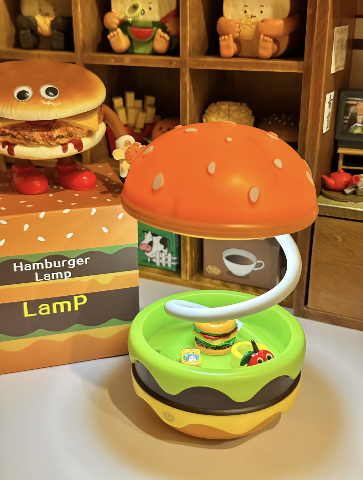 <快速出貨> 好吃好吃 漢堡小夜燈🍔