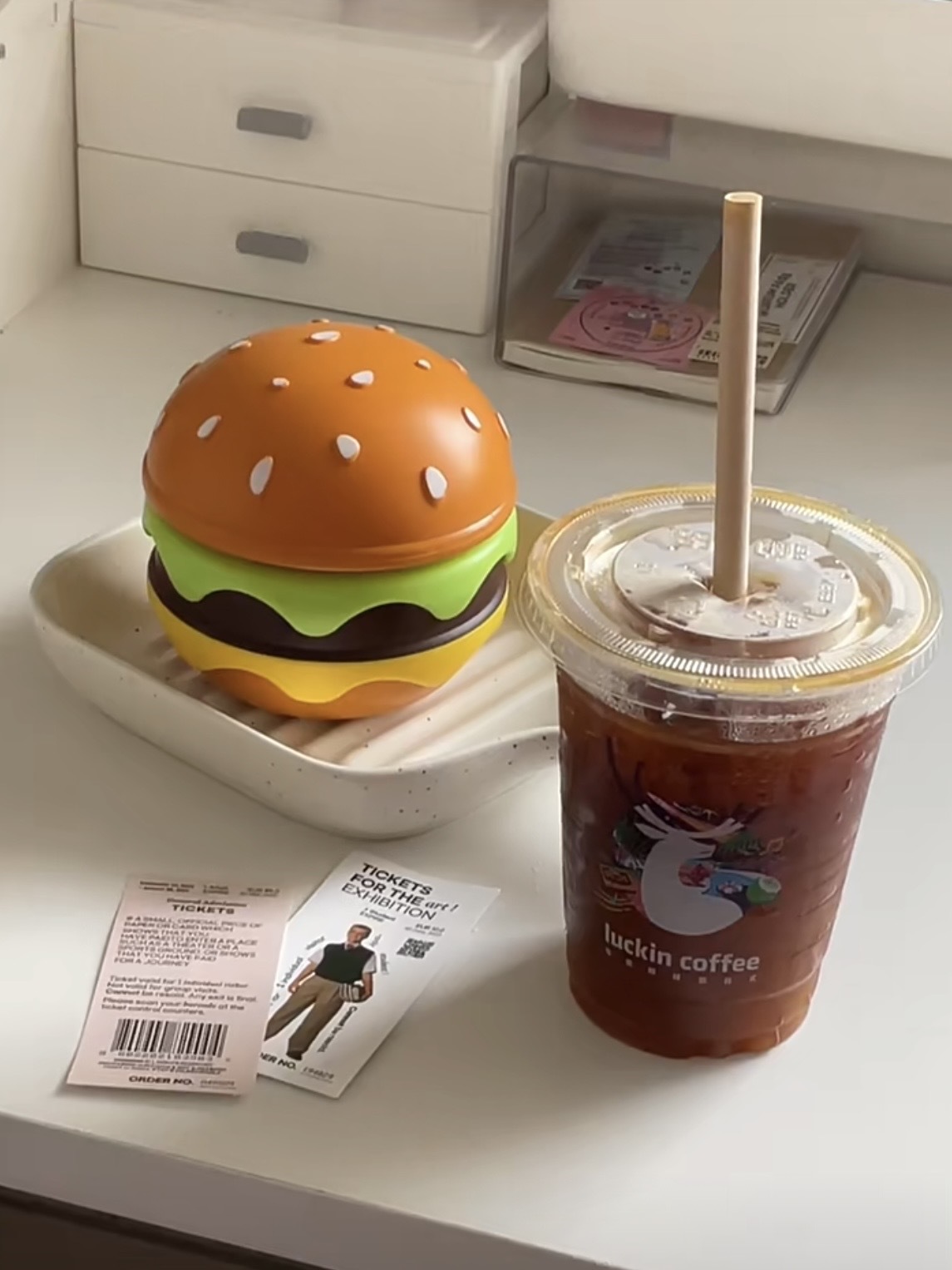 <快速出貨> 好吃好吃 漢堡小夜燈🍔