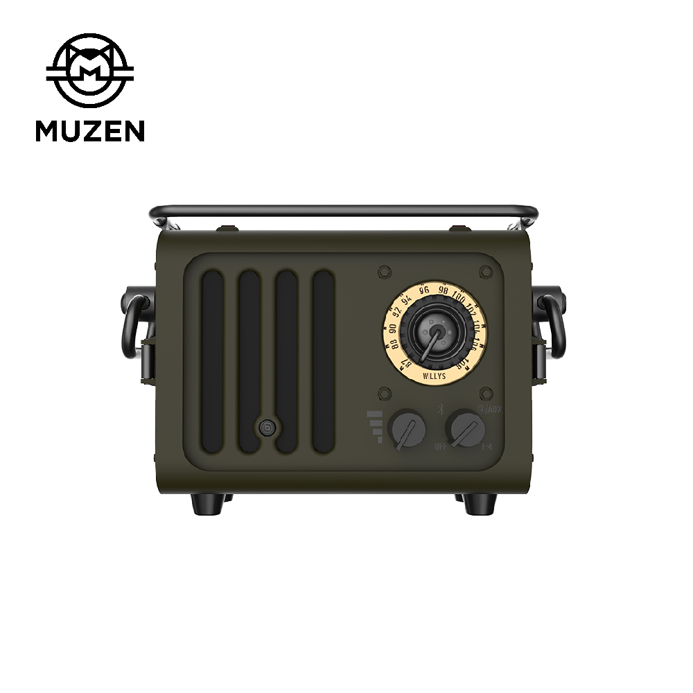 【陳列品】Muzen Audio Wild Jeep 戶外藍牙音響收音機
