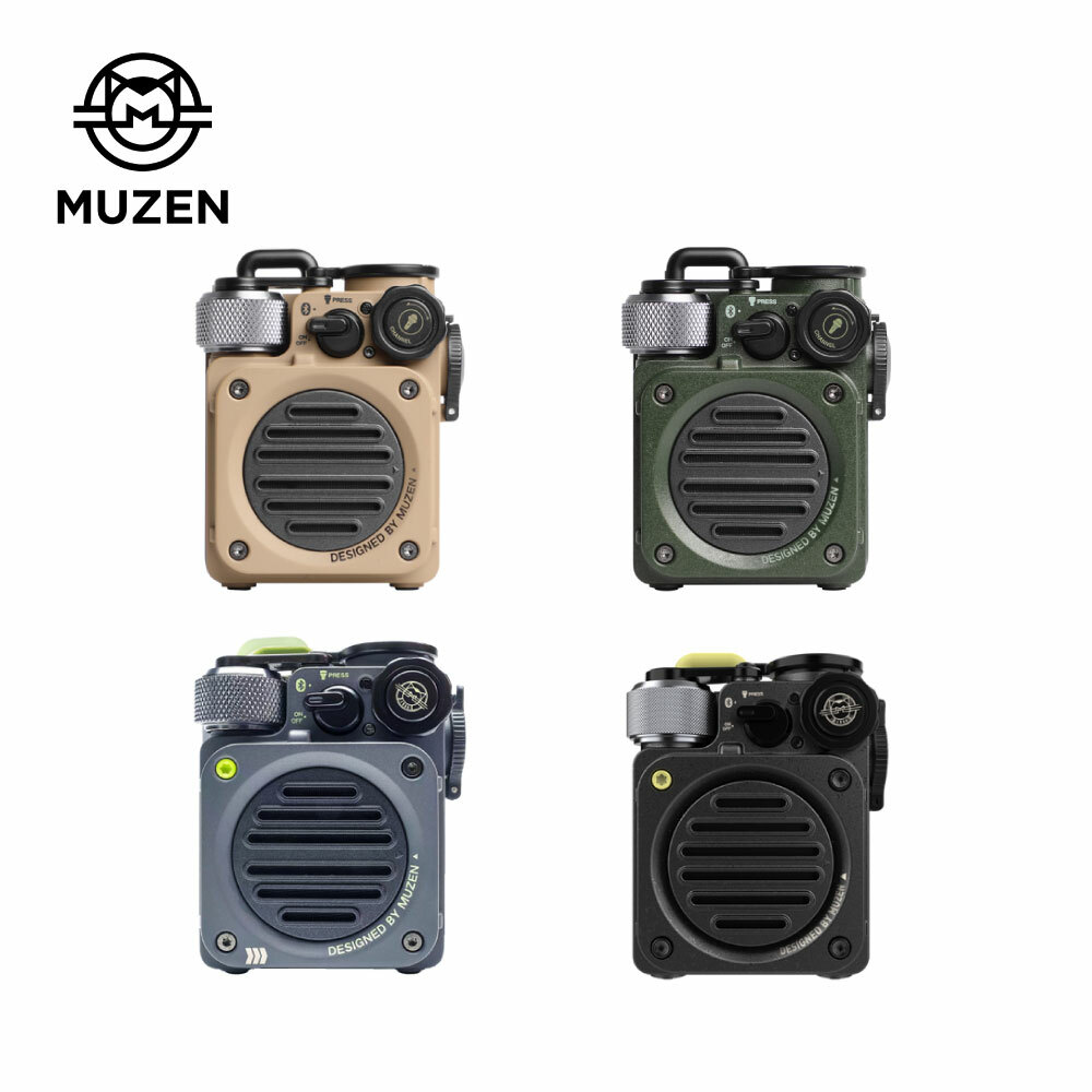 【陳列品】Muzen Audio Wild Mini 戶外越野防水藍牙迷你喇叭