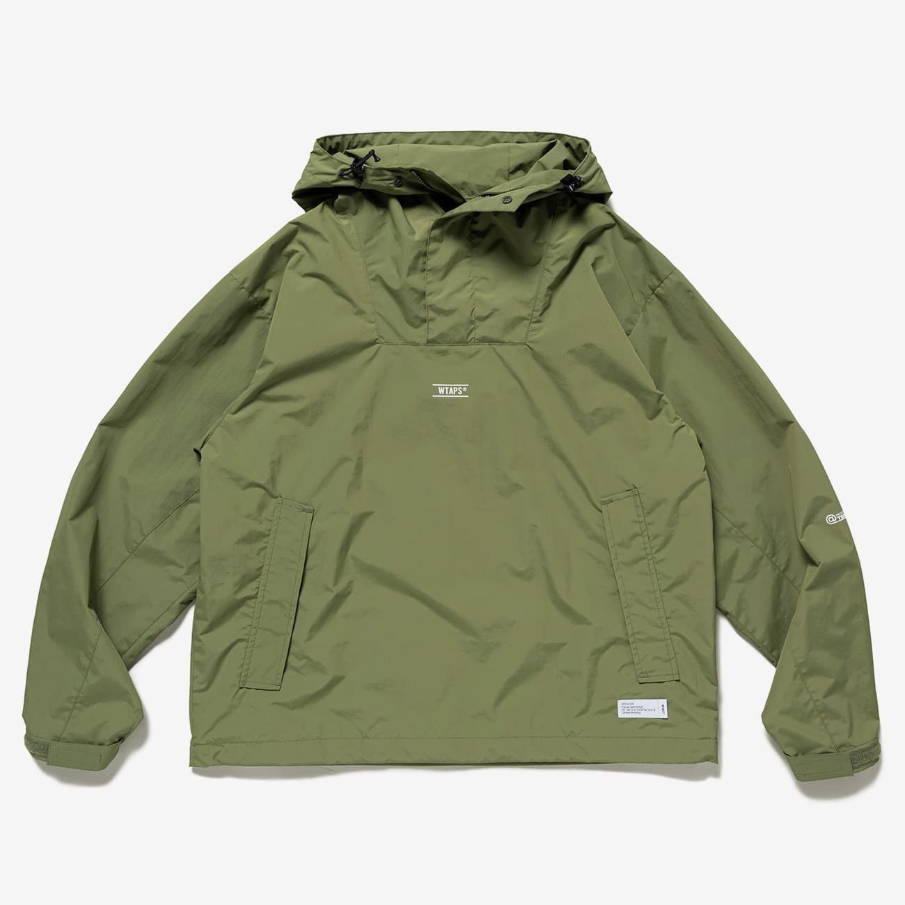 68◇WTAPS 中綿ジャケット OY0307-6 WTAPS - Logo-Appliquéd Cotton and Nylon-Blend Bomber Jacket