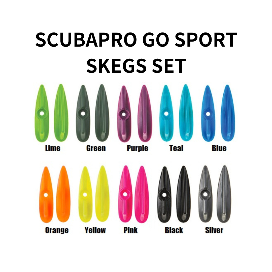 ★Scubapro Go Sport Skegs Set 蛙鞋配件25.328