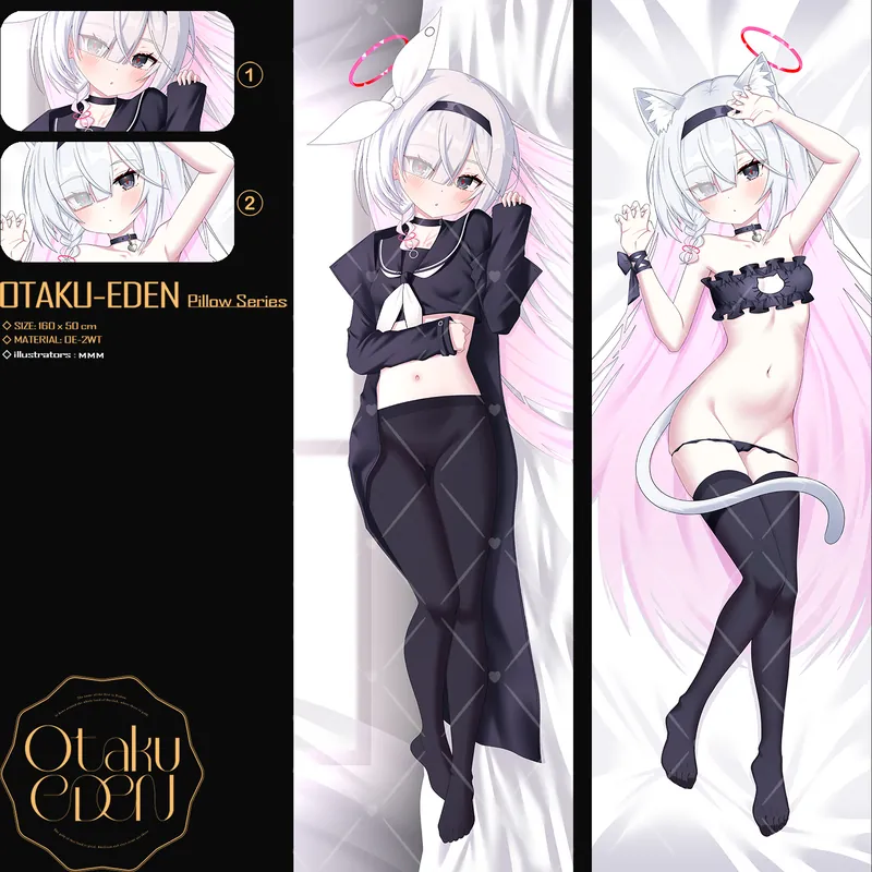 「ACG.GO」「同人代購」FF42 蔚藍檔案 - プラナ Plana <Cat Keyhole VER> 等身抱枕---[3M]