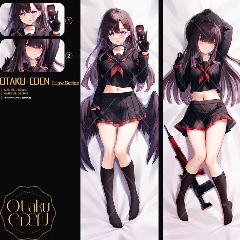 「ACG.GO」「同人代購」FF42 蔚藍檔案 - 仲正イチカ x モブ (Nakamasa Ichika x Mobu) 等身抱枕---[風祭帆夏]