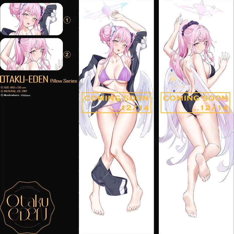 「ACG.GO」「同人代購」FF42 蔚藍檔案 - 聖園ミカ Misono Mika <Swimsuit Ver> 等身抱枕---[PDXen]