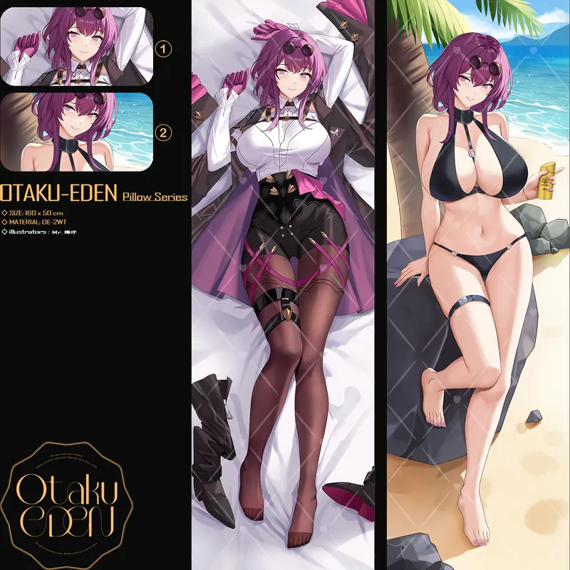 「ACG.GO」「同人代購」FF42 崩壞:星穹鐵道 - 卡芙卡 カフカ Kafka 等身抱枕---[MR.陽仔]