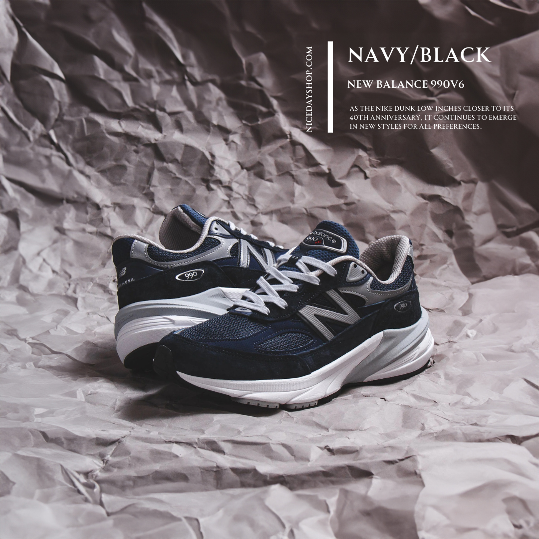 NICEDAY 代購New Balance 990v6 海軍藍美產男款M990NV6