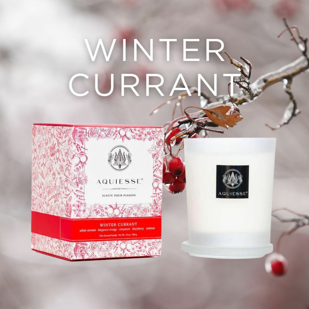 Winter Currant 冬日醋栗 香氛蠟燭 - AQUIESSE