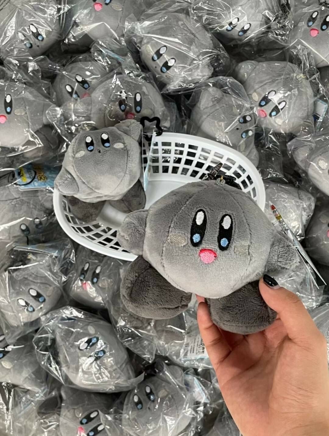 black kirby plush