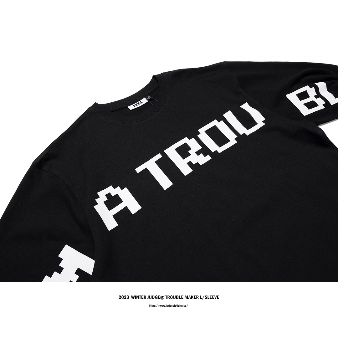 JUDGE®️WINTER TROUBLE MAKER L/SLEEVE