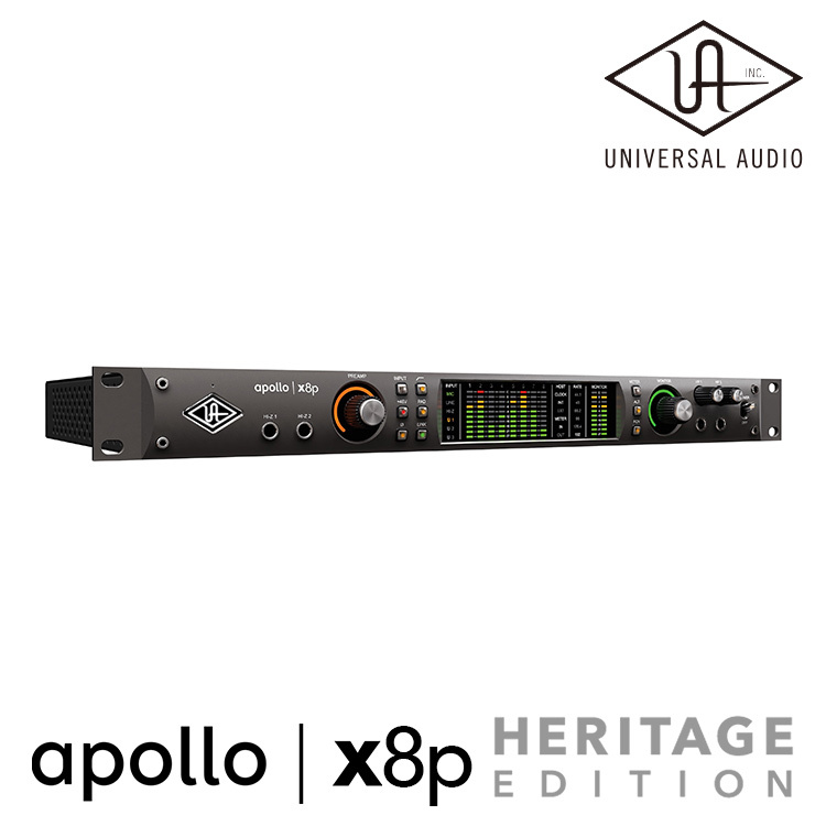 Universal Audio Apollo X8p Thunderbolt 3 Heritage Ed. 錄