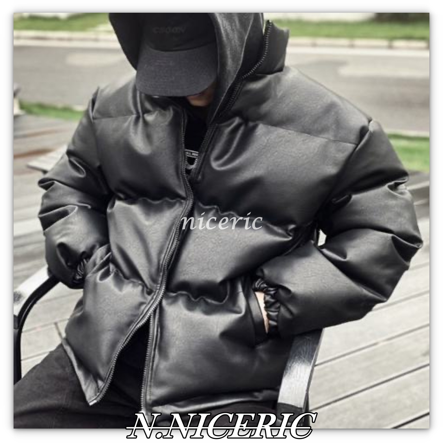 【NICE歐美日韓代購】FEAR OF GOD重磅FOG前衛者🤩皮革加厚防風禦寒羽絨外套🧥