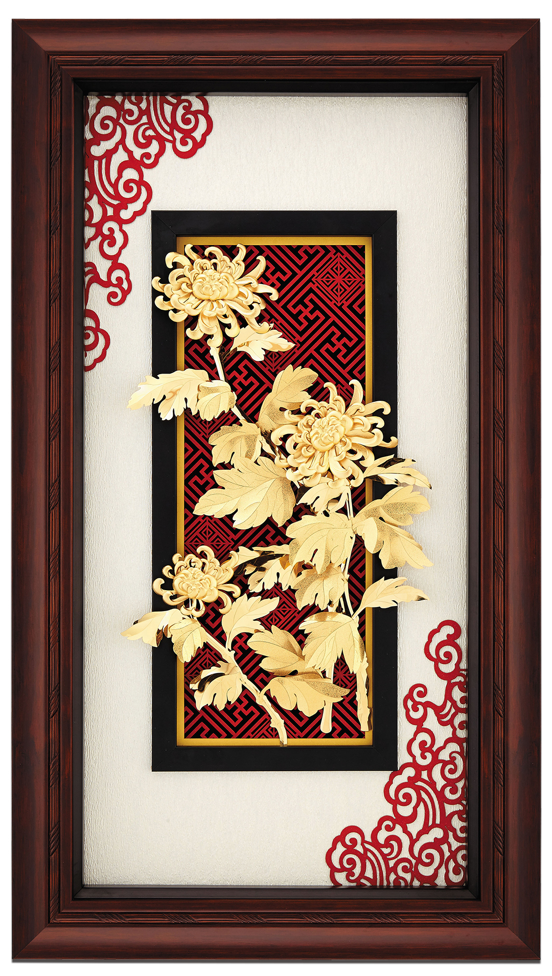 開業開市、開幕喬遷、升遷榮調、生日祝壽│四君子之~欣欣向榮-菊