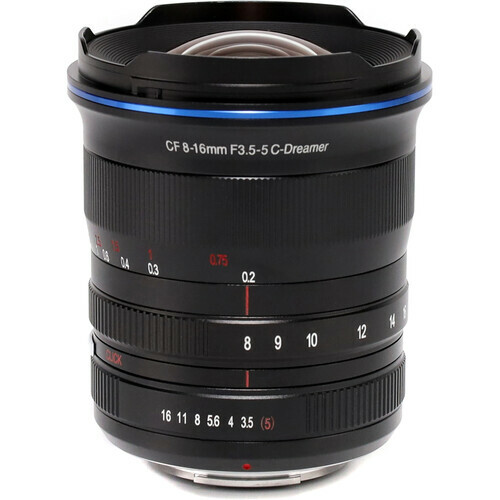 Laowa 8-16mm f/3.5-5 Zoom CF Lens