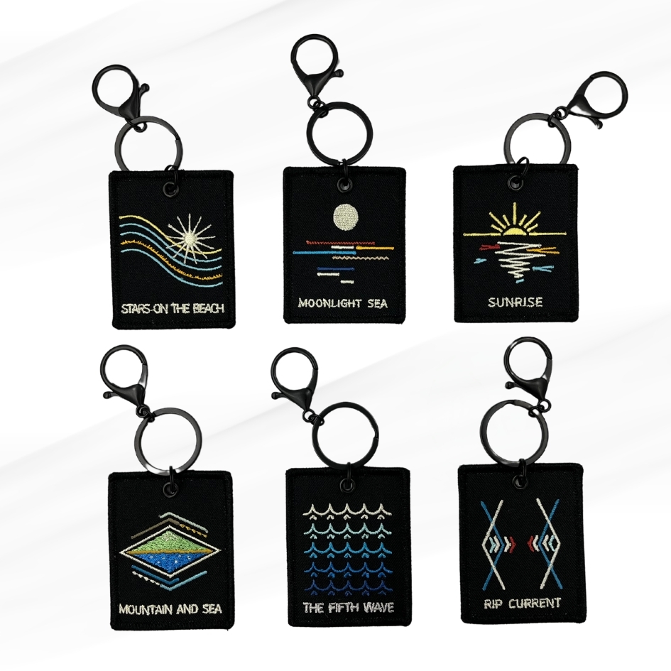 《海色的線條》鑰匙圈