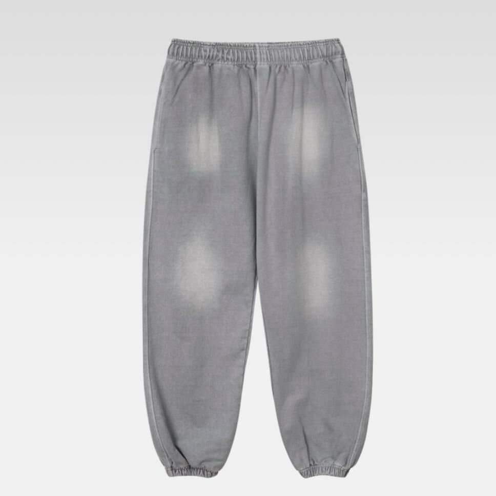 洗水淨色棉質束腳運動褲 TATEMODERN8-001P