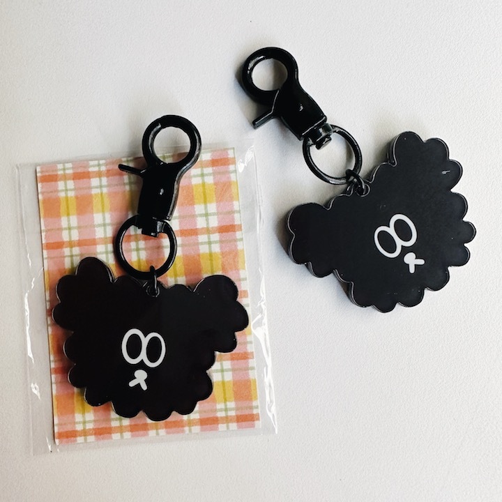 DOBE 壓克力吊飾 造型鑰匙圈｜ 微醺斑比