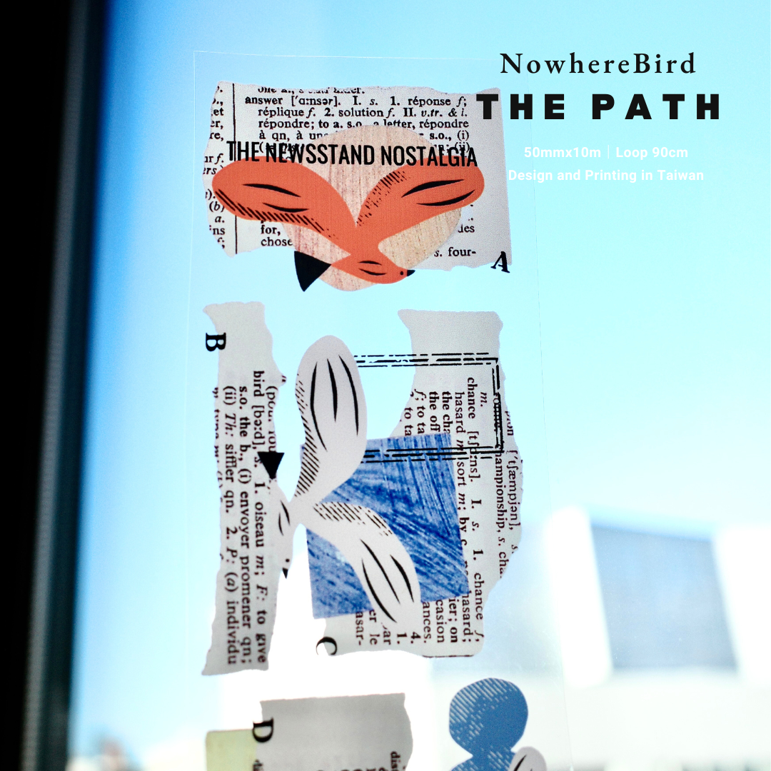 飛鳥足跡 PET膠帶｜什物 A KIND OF CAFE