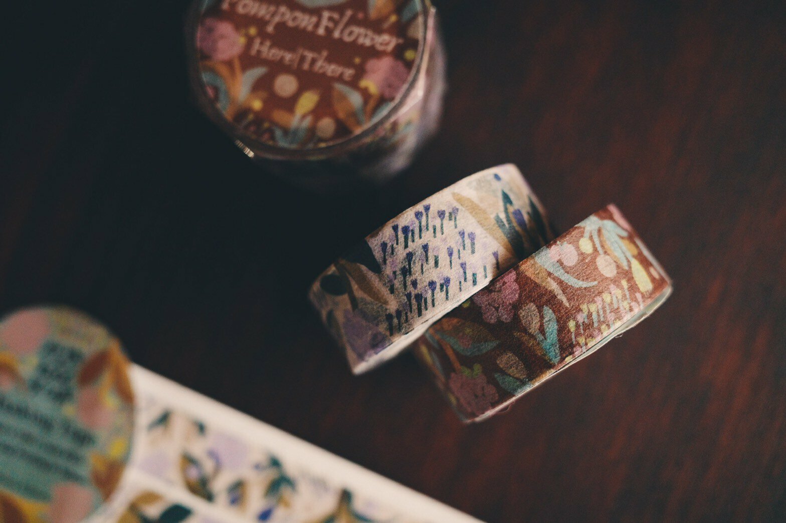 篷篷花 2入組 和紙膠帶｜什物 A KIND OF CAFE