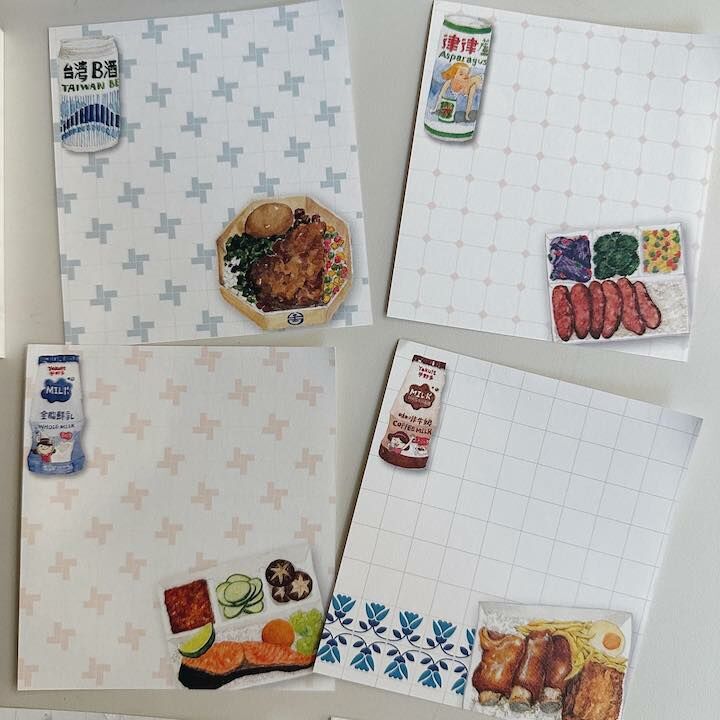 我不是在吃 就是在買吃的路上 96枚便條本｜針線球