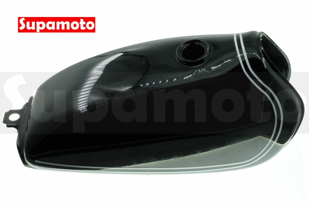 -Supamoto- 復古 TD360 油箱 黑色 改裝 通用 老山車 Tricker Scrambler 油箱蓋
