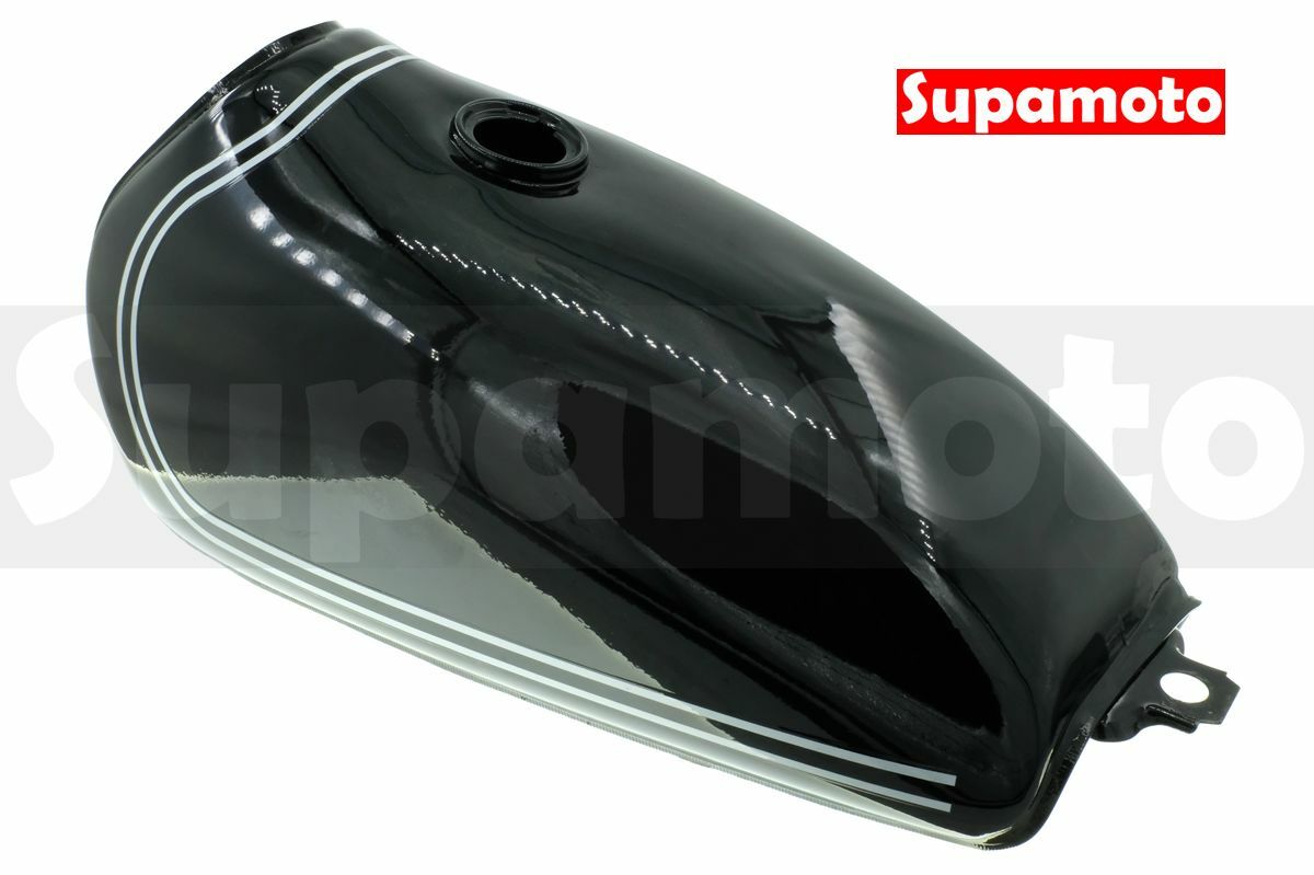 -Supamoto- 復古 TD360 油箱 黑色 改裝 通用 老山車 Tricker Scrambler 油箱蓋