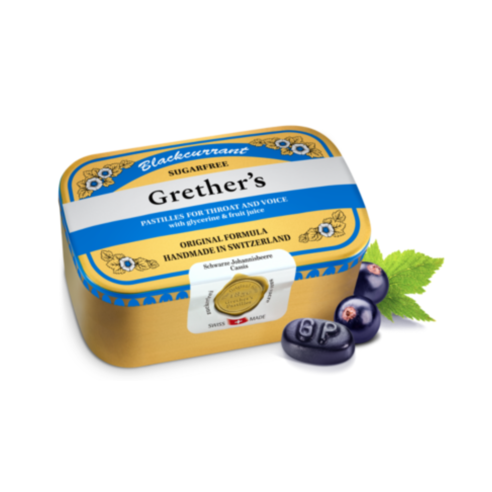 Grether's Blackcurrant Sugarfree 440g