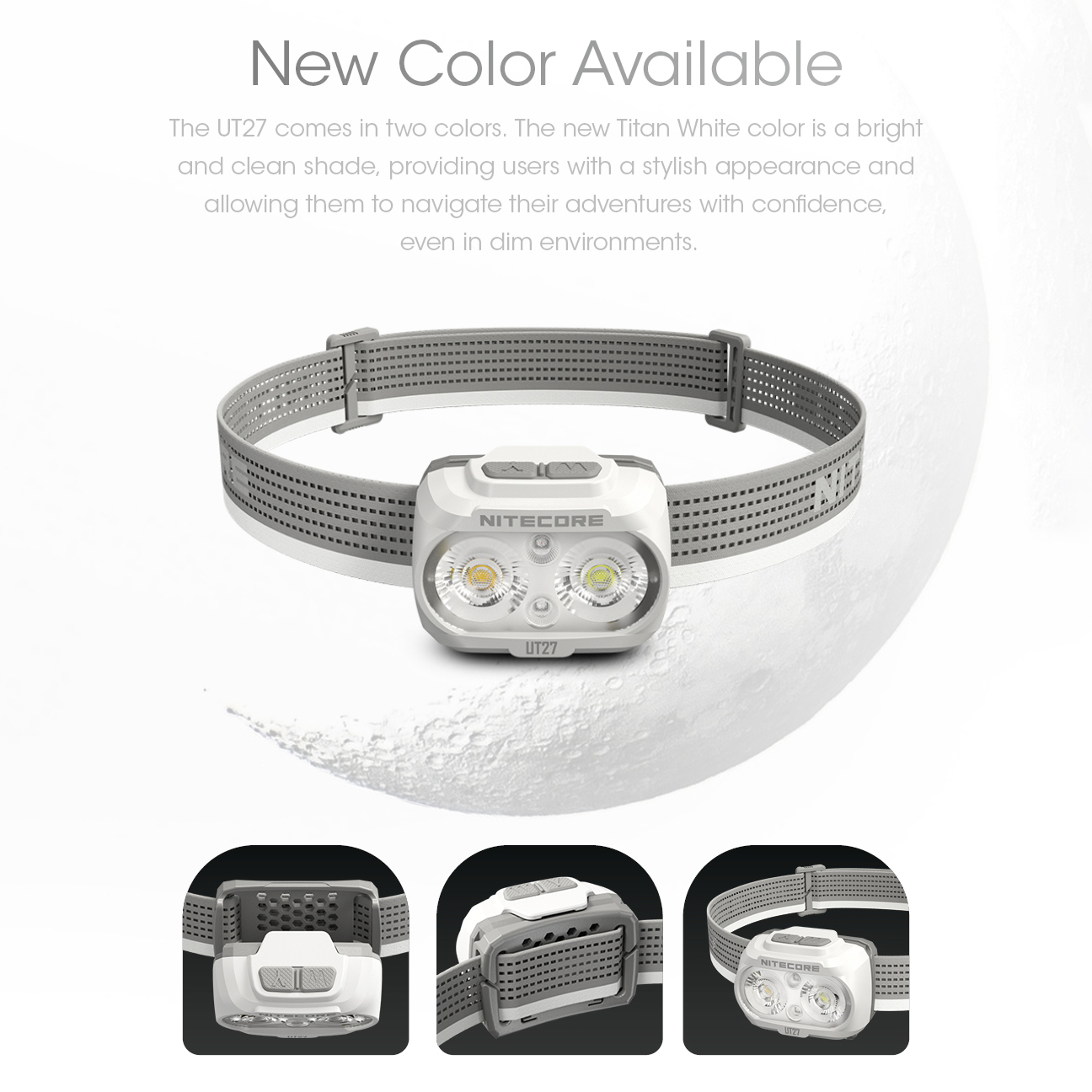 Nitecore UT27 800L Pro Set 三色頭燈