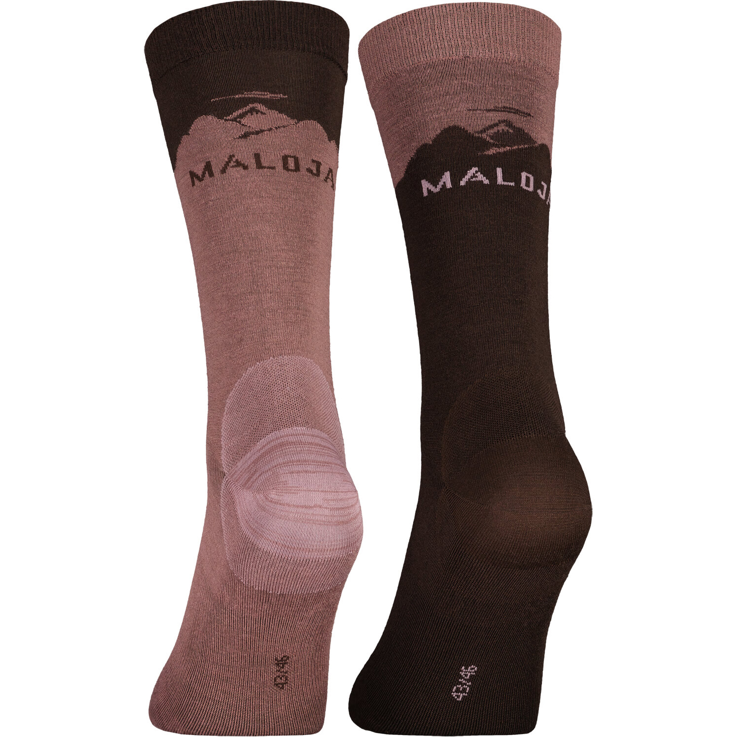 【MALOJA】快乾排汗透氣機能型美麗諾羊毛長襪 / 23MA36316-[黑綠拼、藍紅拼、可可、藍綠拼]