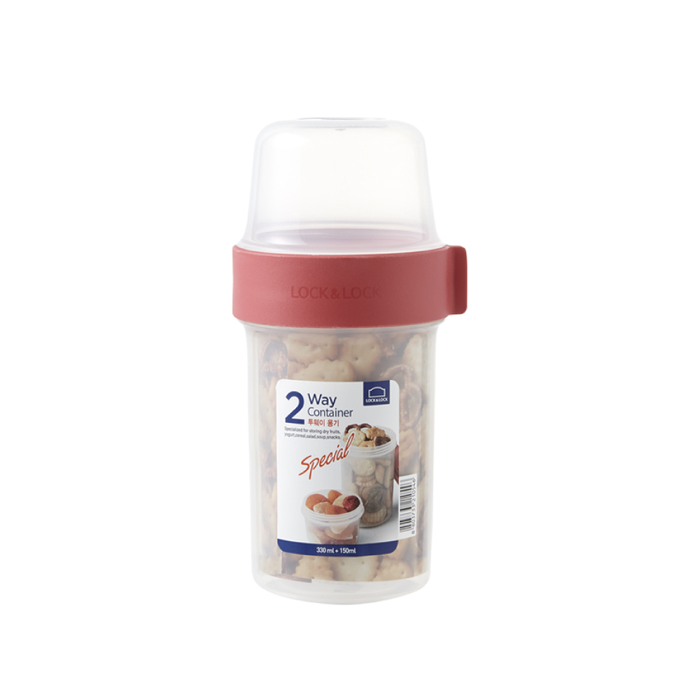 樂扣樂扣2way元氣穀物樂活杯/330ml+150ml