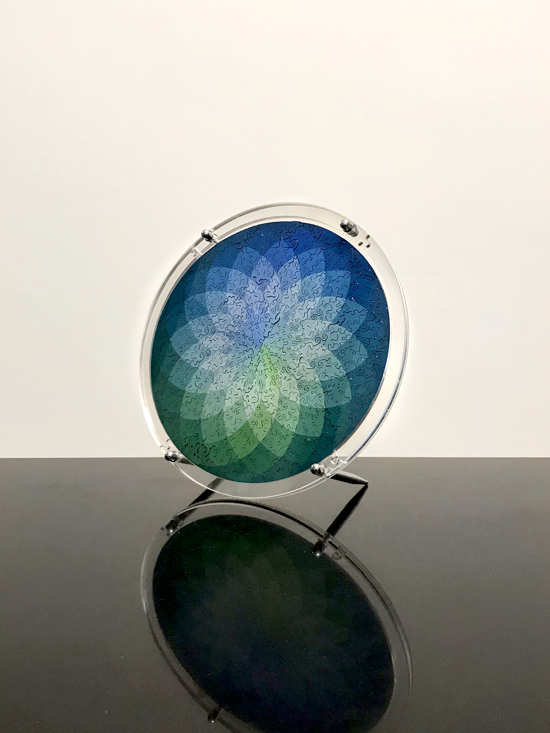 海裡魚木拼透明專用框