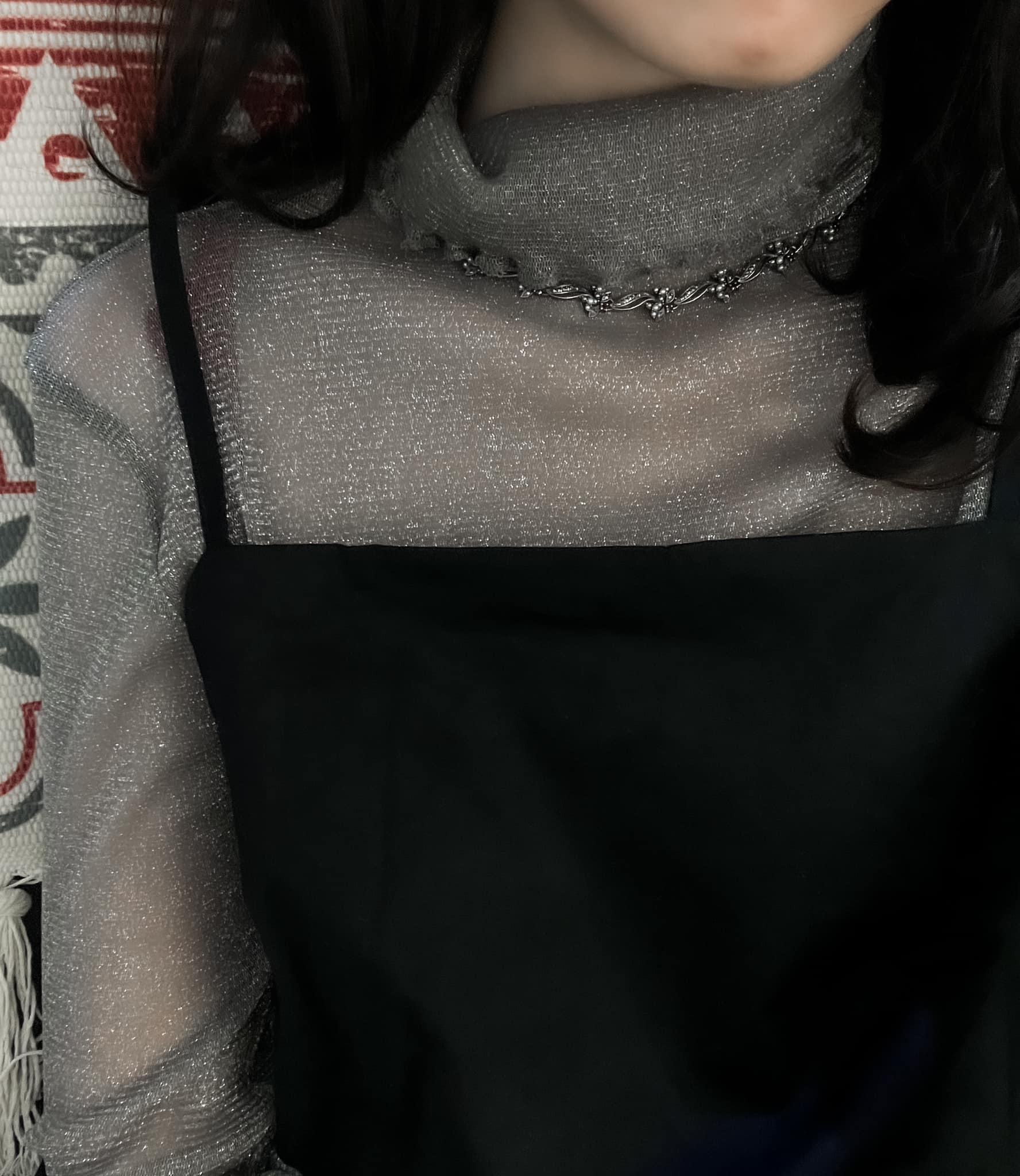 紅寶石花卉套鍊