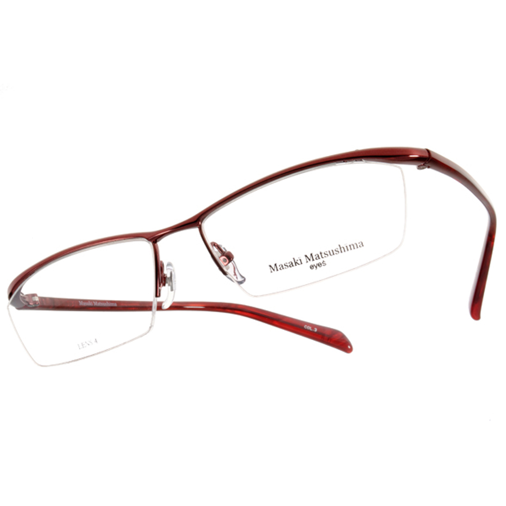 【Masaki】MF1163 C3 β鈦金屬半框光學眼鏡